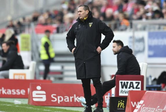 Alemannia Aachens Trainer Fuat Kilic.