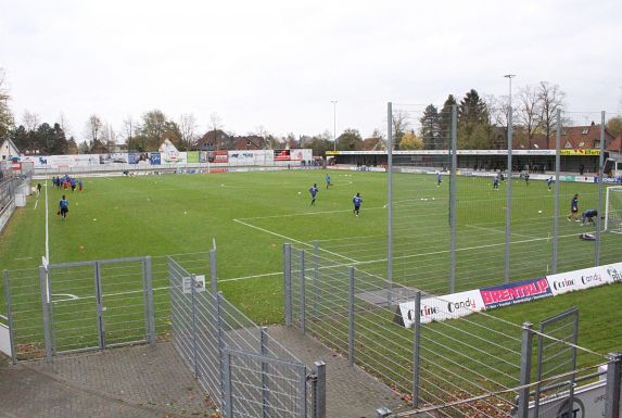 Jahnstadion: Die Heimat des SC Wiedenbrück.