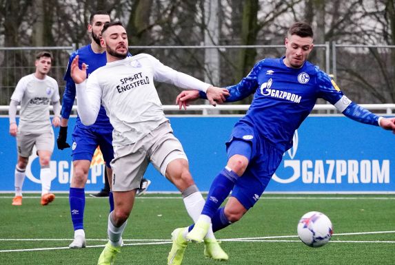 Der RSV Meinerzhagen bereitete sich im Winter gegen Schalke II auf die Rückrunde vor.