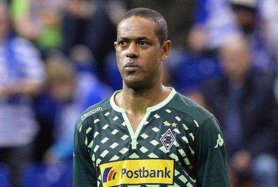 Chiquinho ist der Sportliche Leiter der Hammer SpVg. Hier ist er im Dress der Traditionsmannschaft von Borussia Mönchengladbach.