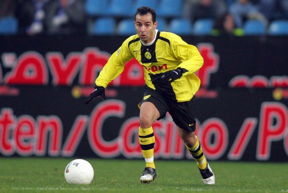 Salvatore Gambino im Dress von Borussia Dortmund. Inzwischen ist er bei Westfalia Rhynern in der Oberliga gelandet.