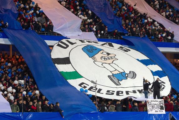 Das Wappen der Ultras Gelsnkirchen vom FC Schalke 04.