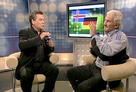 Dieses Interview von Waldemar Hartmann mit Rudi Völler schrieb TV-Geschichte.