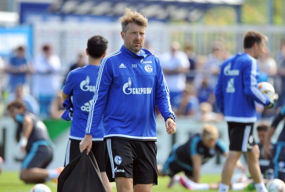 Sven Hübscher in seiner Zeit als Co-Trainer beim FC Schalke 04.