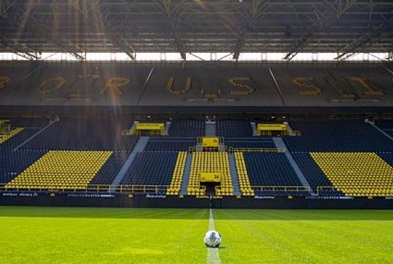 So wird es am Samstag in Dortmund aussehen: Ein Revierderby ohne Zuschauer.