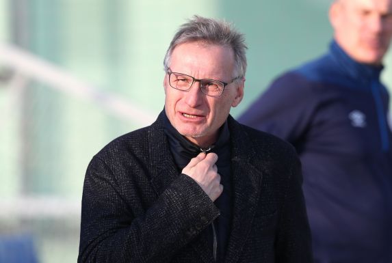 Michael Reschke, Technischer Direktor bei Schalke 04, hielt sich bedeckt.