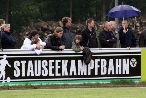 Die Stausee-Kampfbahn ist aktuell nicht dafür geschaffen, um jedes Regionalligaspiel in Haltern auszutragen.