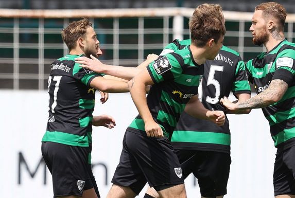 Sieg im Kellerduell gegen Halle: Preußen Münster hofft wieder auf den Klassenerhalt in der 3. Liga (
