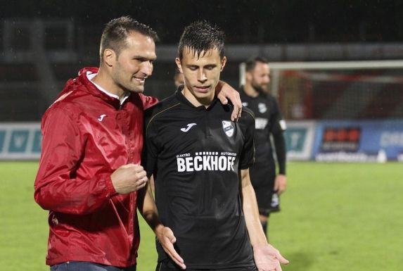 Auch Ron Schallenberg (rechts) wird ab der neuen Saison wieder für den SC Paderborn auflaufen.