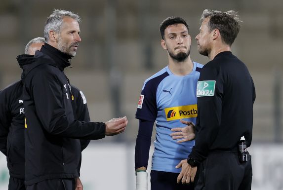 Marco Rose, Trainer von Borussia Mönchengladbach, nach dem Spiel gegen den SC Freiburg.
