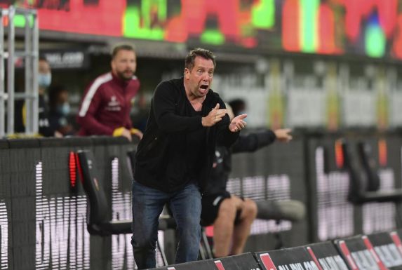 Trainer Markus Kauczinski glaubt fest an den Klassenerhalt von Dynamo Dresden.
