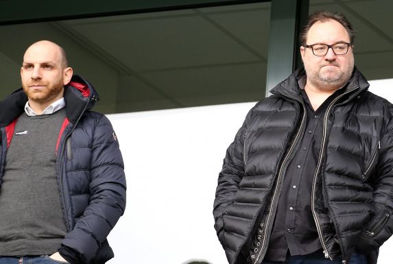 Nikolas Weinhart (links) ist Mikhail Ponomarevs große Vertrauensperson beim KFC Uerdingen.