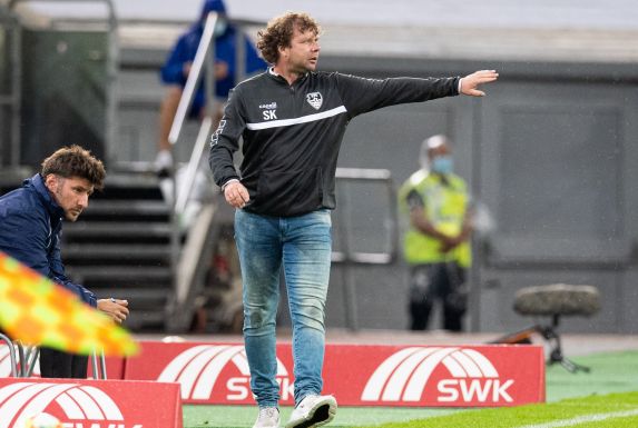 KFC-Trainer Stefan Krämer sah gegen Chemnitz zwei Gesichter seiner Mannschaft.