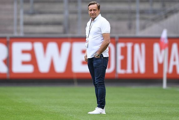 Horst Heldt, Manager des 1. FC Köln, wird im Sommer viel Arbeit haben (