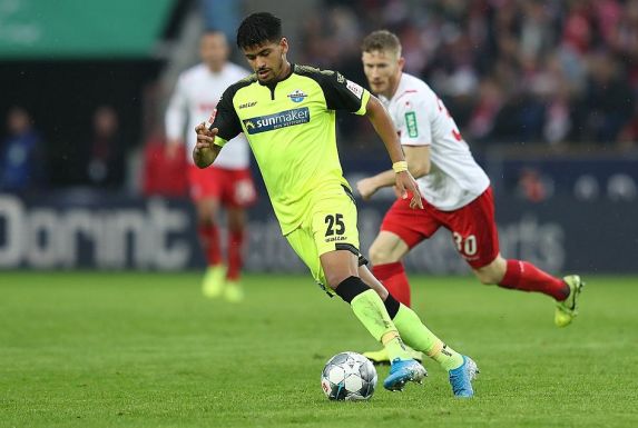 Mohamed Dräger war in den letzten beiden Spielzeiten vom SC Freiburg an den SC Paderborn ausgeliehen.