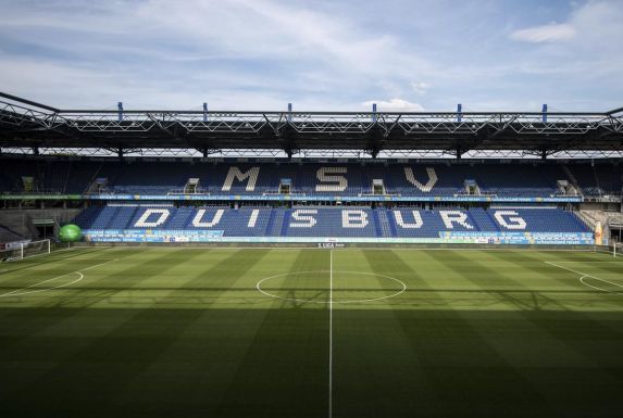 Die MSV-Arena bleibt vorerst leer: Am kommenden Samstag testen die Zebras bei Borussia Mönchengladbach. (