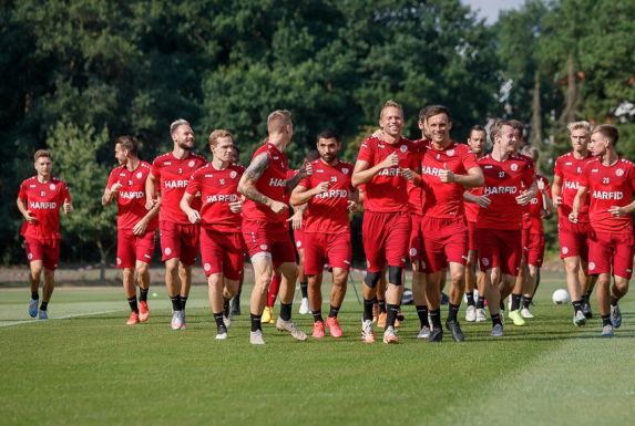 Die Mannschaft von Rot-Weiss Essen gilt als Topfavorit auf den Titel in der Regionalliga.