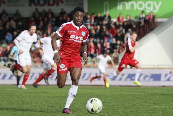 Shaibou Oubeyapwa ist wieder voll auf Rot-Weiß Oberhausen fokussiert.