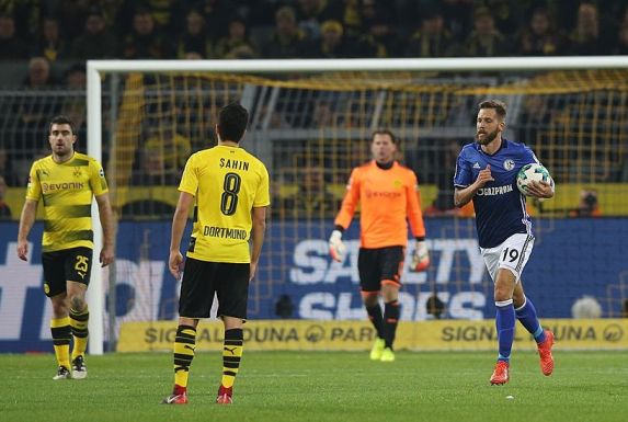 Guido Burgstaller leitete mit seinem Treffer zum 1:4 die wahnsinnige Aufholjagd im Derby in Dortmund ein, das am Ende mit einem 4:4-Remis in die Geschichte einging.