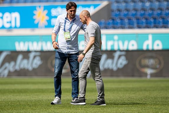 Ivica Grlic und Torsten Lieberknecht bilden ein erfolgreiches sportliches Duo beim MSV Duisburg.