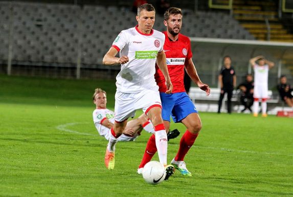 Oliver Fink (38) ist der Anführer der jungen Düsseldorfer U23-Mannschaft.