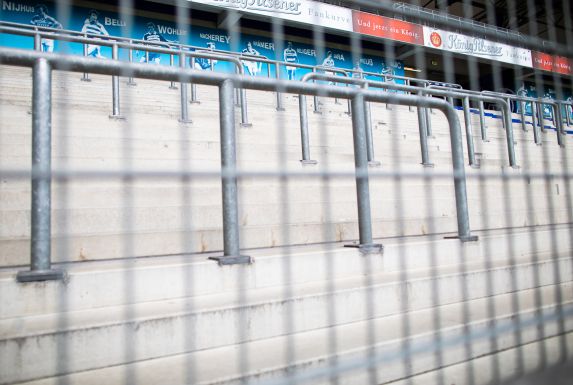 Am Freitag dürfen keine Zuschauer ins Stadion des MSV Duisburg.