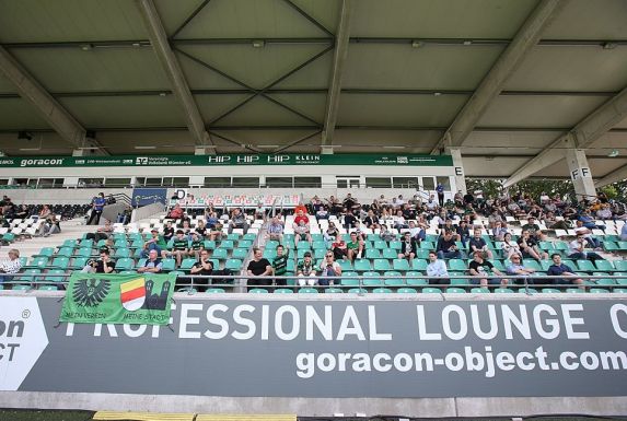 Mit Abstand bitte: 990 Fans dürfen beim Heimspiel des SC Preußen Münster gegen die Sportfreunde Lotte anwesend sein.