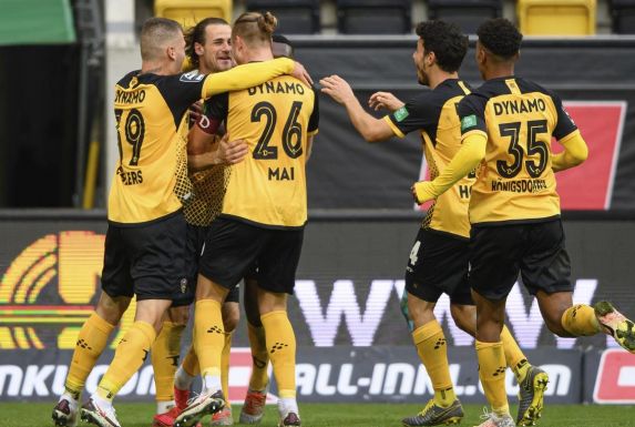 Dynamo Dresden setzte sich gegen den 1. FC Magdeburg durch.