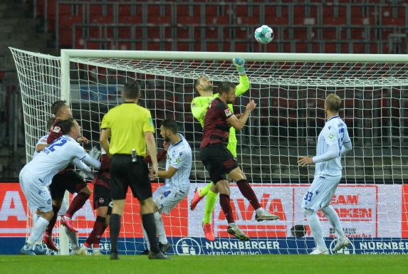 Der 1. FC Nürnberg und der Karlsruher SC trennten sich mit 1:1-Unentschieden.