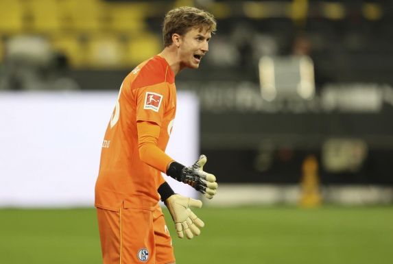 Schalke-Torwart Frederik Rönnow geht optimistisch ins Duell gegen den VfB Stuttgart.