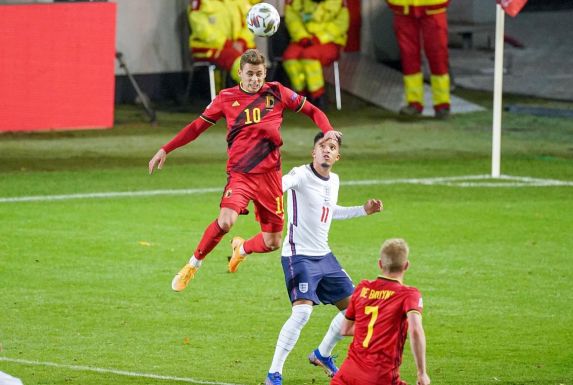 BVB-Flügelspieler Thorgan Hazard zog mit seinem Heimatland in die Nations-League-Finalrunde ein.