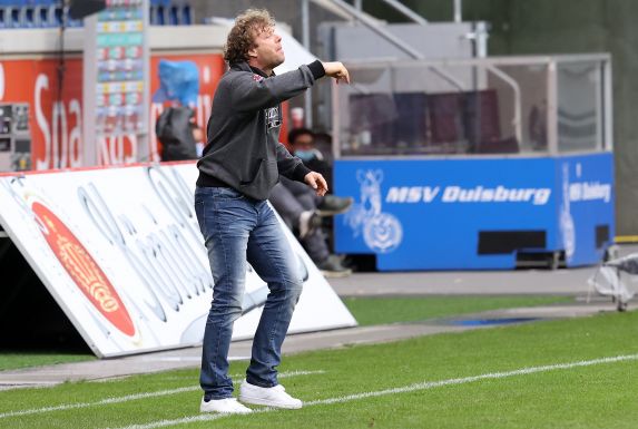 Stefan Krämer und der KFC Uerdingen mussten gegen Verl trotz Führung eine Niederlage hinnehmen.