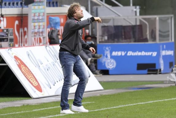 Uerdingens Trainer Stefan Krämer sah beim 0:0 gegen Dresden eine Weiterentwicklung seines Teams.