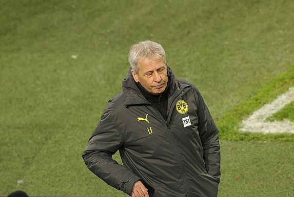 Zeigte sich nach dem 1:5 gegen Stuttgart ratlos: Borussia Dortmunds Trainer Lucien Favre.