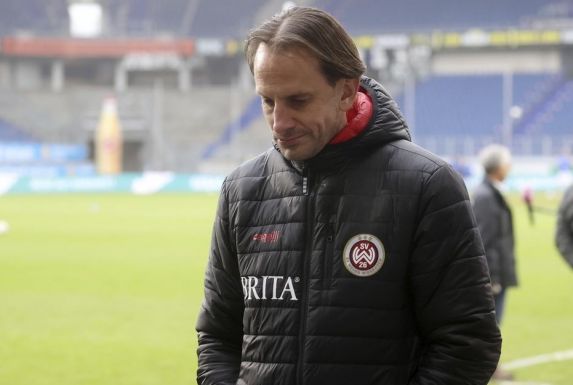 Rüdiger Rehm, Trainer des SV Wehen Wiesbaden.