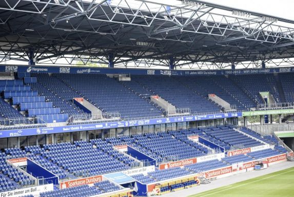 Das Stadion des MSV Duisburg.