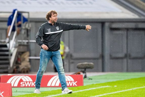 Stefan Krämer, Trainer des KFC Uerdingen.