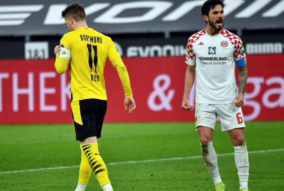 Marco Reus hat gegen Mainz den möglichereise siegbringenden Elfmeter verschossen.