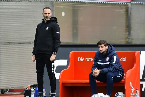 Froh über den gelungenen Jahresauftakt seines SC Fortuna Köln: Coach Alexander Ende.