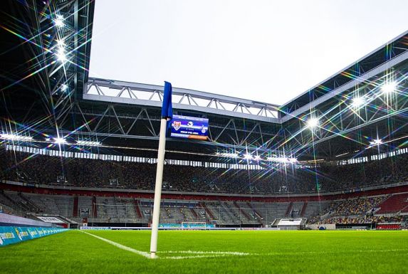 In der Düsseldorfer Arena wird am Sonntag wohl kein Ball rollen.