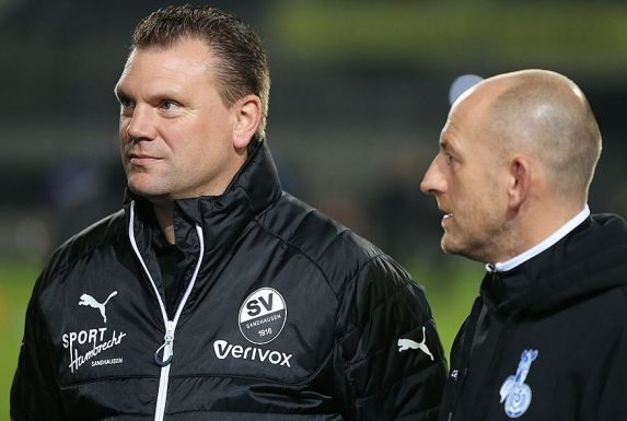Uwe Koschinat (links) wird nicht der Nachfolger des Lieberknechts-Nachfolgers beim MSV Duisburg.
