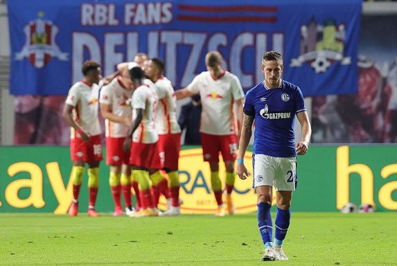 Zuletzt ein oft gesehenes Bild: In den letzten beiden Spielen gegen RB Leipzig musste der FC Schalke 04 neun Gegentore hinnehmen.
