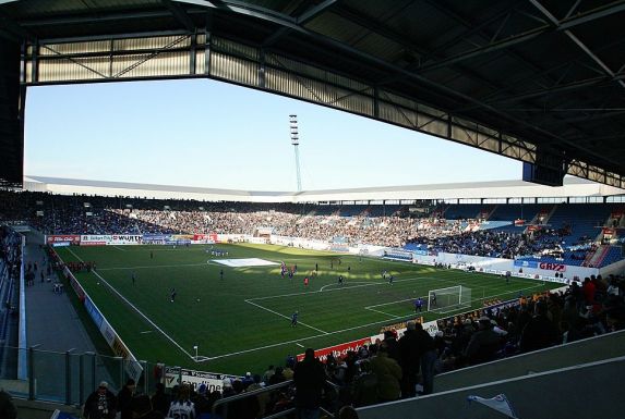 Das Ostseestadion in Rostock.