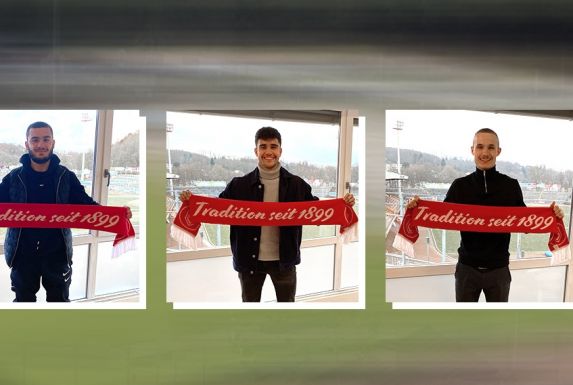 Berkan Koc, Leandro Fünfsinn und Andreas Busik bleiben dem Verein erhalten.