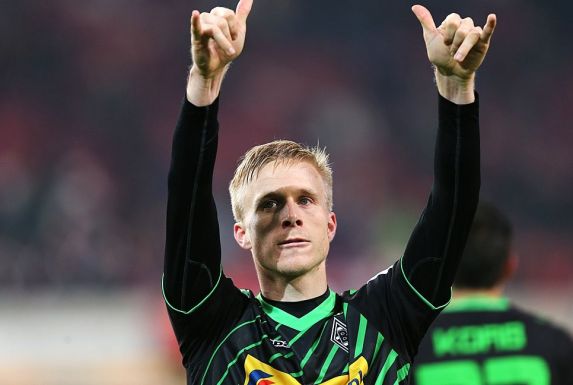 Er verabschiedet sich von den Fans: Oscar Wendt verlässt Borussia Mönchengladbach.