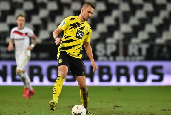 Weiß, dass seine Mannschaft noch einen langen Weg vor sich hat: Franz Pfanne, Leistungsträger bei Borussia Dortmund II.