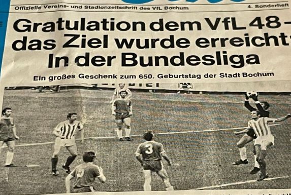 Das VfL-Echo zum Bundesliga-Aufstieg 1971.