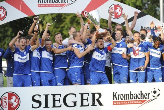2020 ging der RSV Meinerzhagen als Sieger des Westfalenpokals hervor.