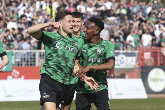 Regionalliga West: Preußen Münster verteidigt die Tabellenspitze