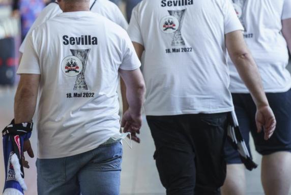 Fünf Eintracht-Fans festgenommen - Sevilla erwartet „ernste Probleme“